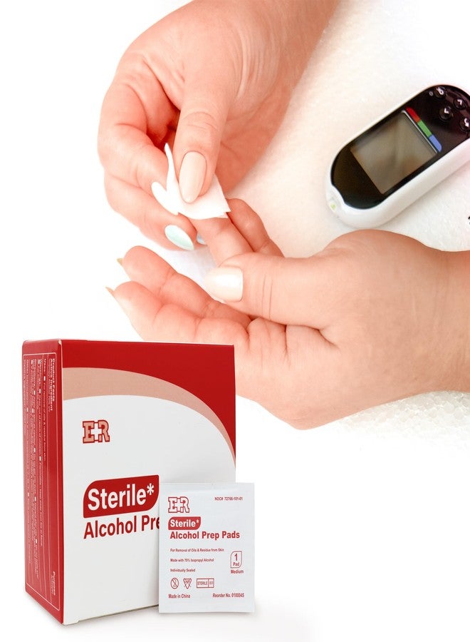 إيفر ريدي فيرست آيد مناديل إيفر ريدي للإسعافات الأولية الكحولية، متوسطة الحجم، طبقتان، مغلفة بشكل فردي، مشبعة بكحول الأيزوبروبيل بنسبة 70% - 200 منديل - Image 4